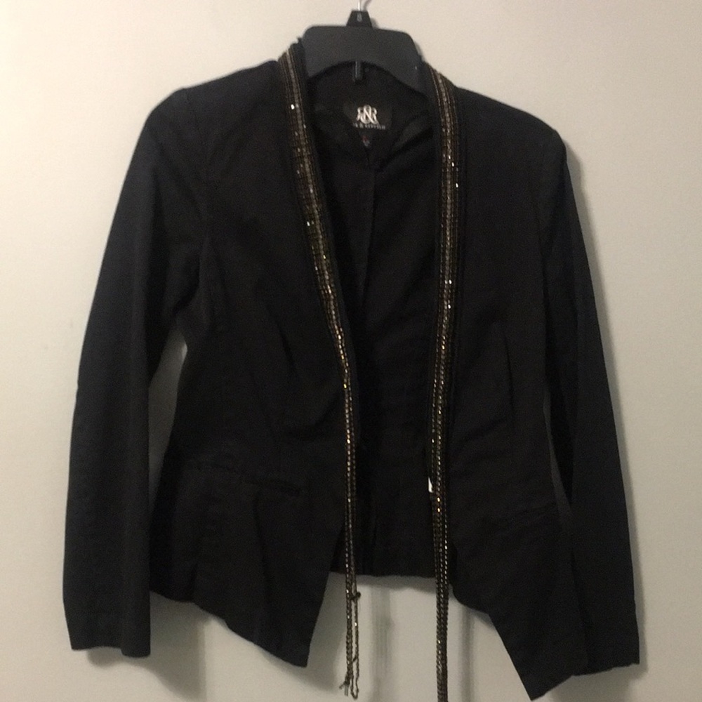 Rock and republic size 6 blingy suit jacket